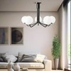 Lubinis šviestuvas Toolight LAMPA WISZĄCA SUFITOWA Juoda APP1578-5C
