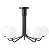 Lubinis šviestuvas Toolight LAMPA WISZĄCA SUFITOWA Juoda APP1578-5C