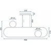Pakabinamas šviestuvas Toolight LED pakabinamas lubinis šviestuvas APP810-CP CHROM + nuotolinio valdymo pultas