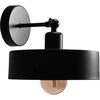 Sieninis šviestuvas Toolight LED SIENINĖ LAMPA APP1332-1W Juodas GOLD