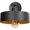 Sieninis šviestuvas Toolight LED SIENINĖ LAMPA APP1332-1W Juodas GOLD
