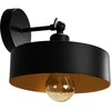 Sieninis šviestuvas Toolight LED SIENINĖ LAMPA APP1332-1W Juodas GOLD