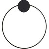 Sieninis šviestuvas Toolight LED SIENINĖ LAMPA APP1383-CW Juodas 30cm