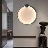 Sieninis šviestuvas Toolight LED SIENINĖ LAMPA APP1383-CW Juodas 30cm