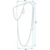 Sieninis šviestuvas Toolight LED SIENINĖ LAMPA APP1428-W Baltas