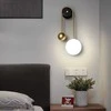Sieninis šviestuvas Toolight LED SIENINĖ LAMPA APP1474-W GOLD