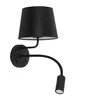 Toolight LED SIENINĖ LAMPA APP1610-2W Juodas