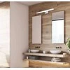 Toolight LED sieninis šviestuvas 15W 68,5CM APP370-1W CHROM