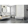 Toolight LED sieninis šviestuvas 40CM APP848-1W ROUND Juodas