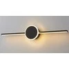Toolight LED sieninis šviestuvas 60CM APP849-1W ROUND Juodas
