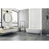 Toolight LED sieninis šviestuvas 80CM APP850-1W ROUND Juodas