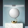 Sieninis šviestuvas Toolight LED vonios sieninė lempa virš veidrodžio 20W 100CM APP375-1W Juodas