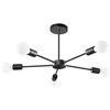 Pakabinamas šviestuvas Toolight Lempa Spider 5 APP1024-5CP Juoda