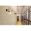 Sieninis šviestuvas Toolight Lempos sieninė lempa Metal Loft PARADISE Juodas 392199