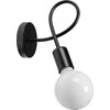 Sieninis šviestuvas Toolight Lempos sieninė lempa Metal Loft PARADISE Juodas 392199