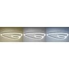 Pakabinamas šviestuvas Toolight Loop LED pakabinamas lubinis šviestuvas + nuotolinio valdymo pultas APP798-cp Chrome