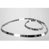 Pakabinamas šviestuvas Toolight Loop LED pakabinamas lubinis šviestuvas + nuotolinio valdymo pultas APP798-cp Chrome