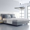 Pakabinamas šviestuvas Toolight Loop LED pakabinamas lubinis šviestuvas + nuotolinio valdymo pultas APP798-cp Chrome