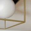 Pakabinamas šviestuvas Toolight Lubinis plafonas Gold Baltas APP1166-1C