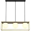 Pakabinamas šviestuvas Toolight Lubinis plafonas Juodas Gold APP1164-3CP