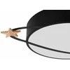 Pakabinamas šviestuvas Toolight Lubų lempa Plafond Moon Juodas APP864-C