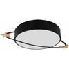 Pakabinamas šviestuvas Toolight Lubų lempa Plafond Moon Juodas APP864-C