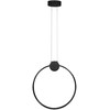 Lubinis šviestuvas Toolight Lubų Šviestuvas Led App1395-cp Juodas 40cm
