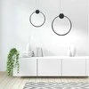Lubinis šviestuvas Toolight Lubų šviestuvas LED APP1398-CP Juodas 50cm