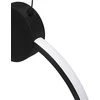 Lubinis šviestuvas Toolight Lubų šviestuvas LED APP1398-CP Juodas 50cm
