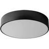 Lubinis šviestuvas Toolight Lubų šviestuvas Plafond 50cm apvali Juoda app644-4c