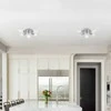 Pakabinamas šviestuvas Toolight Lubų šviestuvas "Plafond" 6 žiedų metalinis juodas APP709-6C