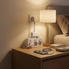 Toolight Maitinimo Lizdų Blokas 3 Lizdai + 3x Usb-a + Usb-c Jnh018 Baltas