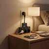 Toolight Maitinimo Lizdų Blokas 3 Lizdai + 3x Usb-a + Usb-c Jnh018 Juodas