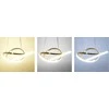 Pakabinamas šviestuvas Toolight Moderni LED pakabinama lubų lempa Ring+nuotolinio valdymo pultas APP390-CP auksas