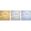Pakabinamas šviestuvas Toolight Modernus LED lubų šviestuvas Ring+nuotolinio valdymo pultas APP393-CP Chrominis