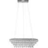 Pakabinamas šviestuvas Toolight Pakabinama lubų lempos krištolas LED 102W nuotolinio valdymo pultas APP417-CP