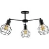 Pakabinamas šviestuvas Toolight Pakabinama metalinė lubų lempos Loft APP734-3C