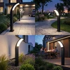 Toolight Pastatomas Sodo Led Šviestuvas Jnh033-g Juodas