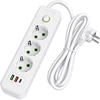 Toolight Prailgintuvas Maitinimo Blokas 3 Lizdai + 2x Usb-a + Usb-c Jnh020-3a Baltas