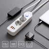 Toolight Prailgintuvas Maitinimo Blokas 2 Lizdai + 2x Usb-a + Usb-c Jnh024-3b Baltas