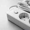 Toolight Prailgintuvas Maitinimo Blokas 4 Lizdai + 2x Usb-a + Usb-c Jnh021-4a Baltas