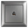 Toolight Rj45 Lizdas Su Rėmeliu Oste Jnh010-s Pilkas