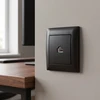 Toolight Rj45 Lizdas Su Rėmeliu Oste Jnh010-s Juodas