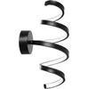 Sieninis šviestuvas Toolight SIENINĖ LAMPA LED SIENINĖ LAMPA SPRING APP826-W Juodas Matinis