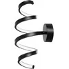 Sieninis šviestuvas Toolight SIENINĖ LAMPA LED SIENINĖ LAMPA SPRING APP826-W Juodas Matinis
