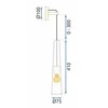 Sieninis šviestuvas Toolight Sieninė lempa APP896-1W GOLD