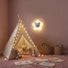 Toolight SIENINIS ŠVIESTUVAS LED G181-W Baltas BEAR