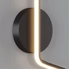 Toolight SIENINIS ŠVIESTUVAS LED LHJ061-W Juodas