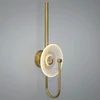 Toolight SIENINIS ŠVIESTUVAS LED LHJ072-W BRUSH GOLD