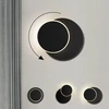 Toolight SIENINIS ŠVIESTUVAS LED LHJ082-W Juodas